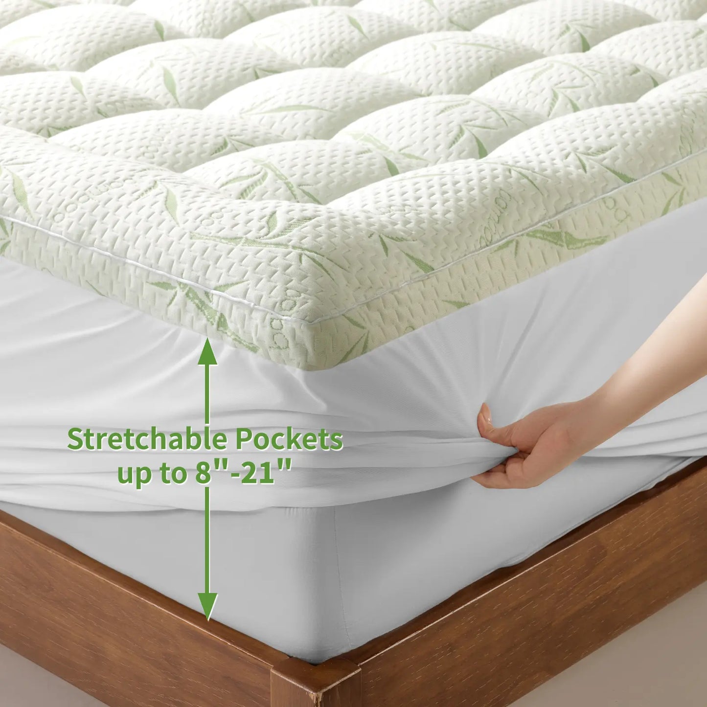 🌿Extra Thick Soft Mattress Protector